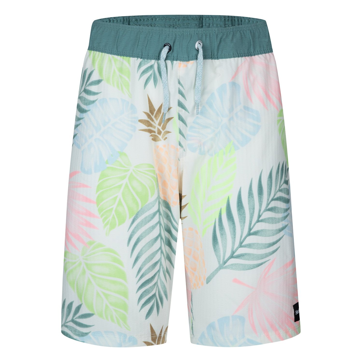 Hurley Boys' Washed Pineapple Pull-On Swim Shorts | Academy