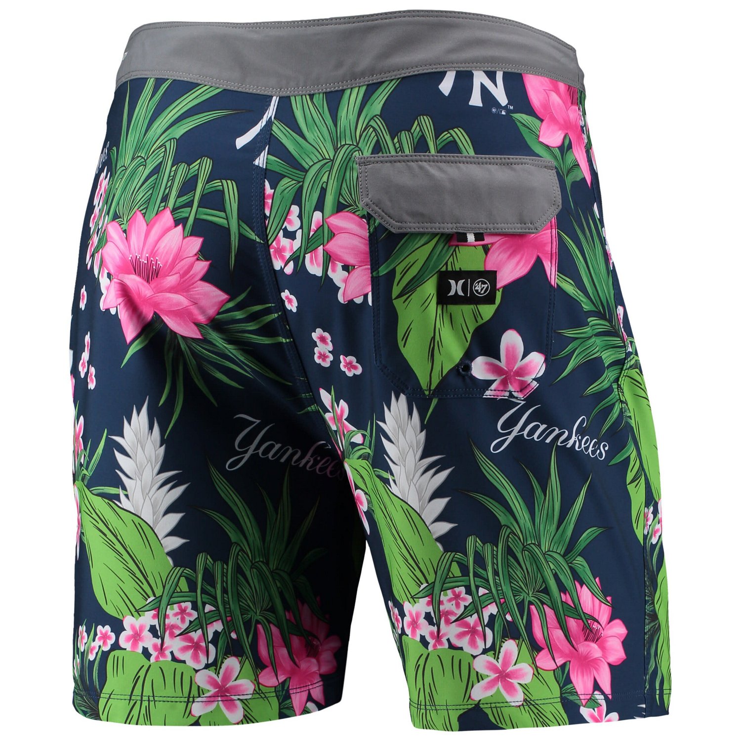 Hurley x '47 New York Yankees Phantom Tailgate Swim Shorts - view number 3