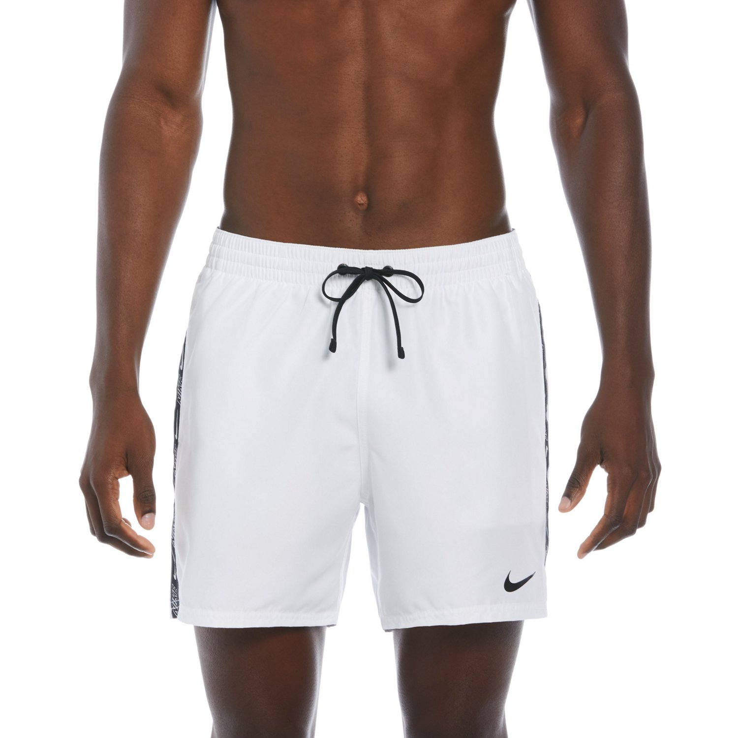 Nike Men's Swim Logo Tape Volley Shorts 5 in | Academy