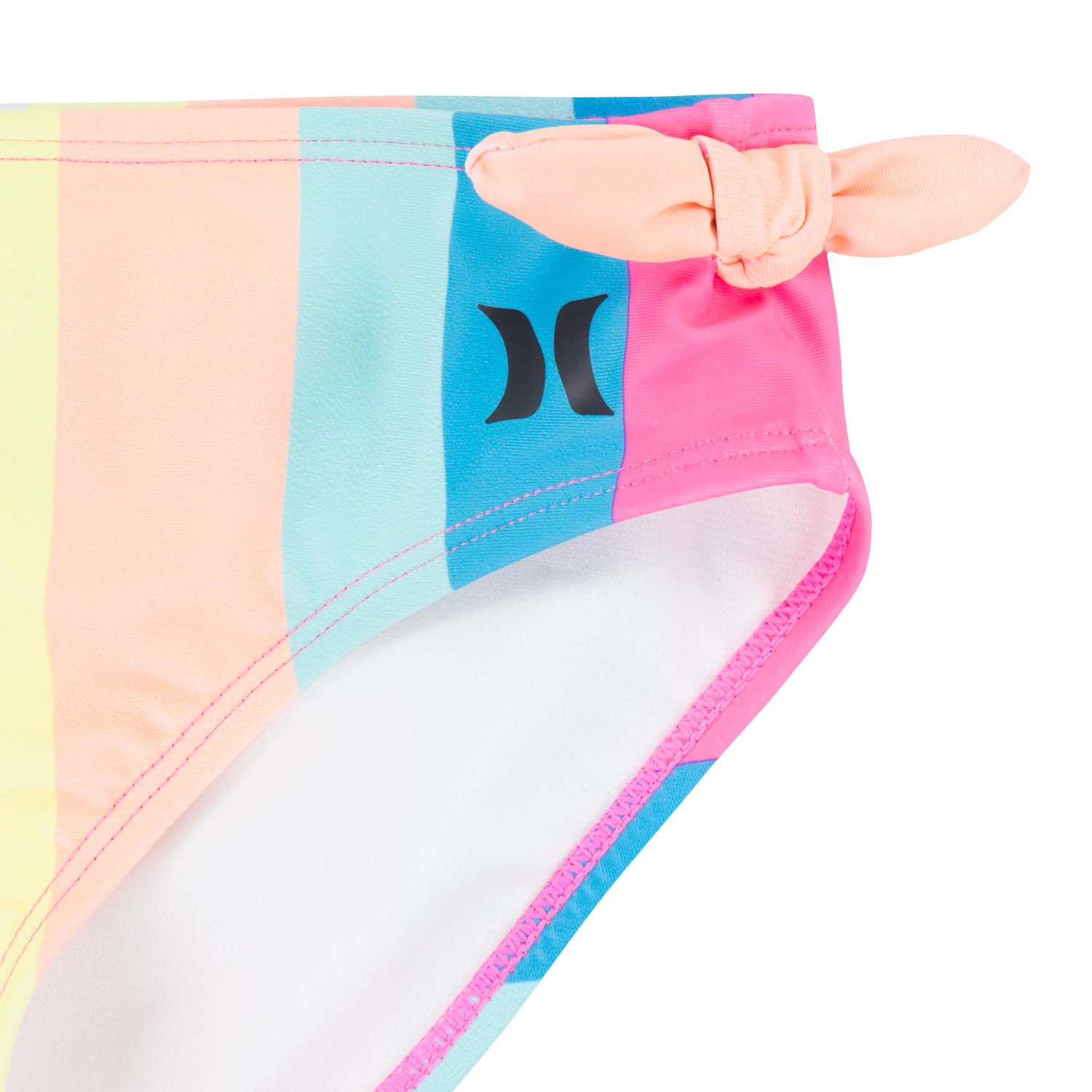 Hurley Girls' Stripe Crop Tankini Swim Set - view number 6