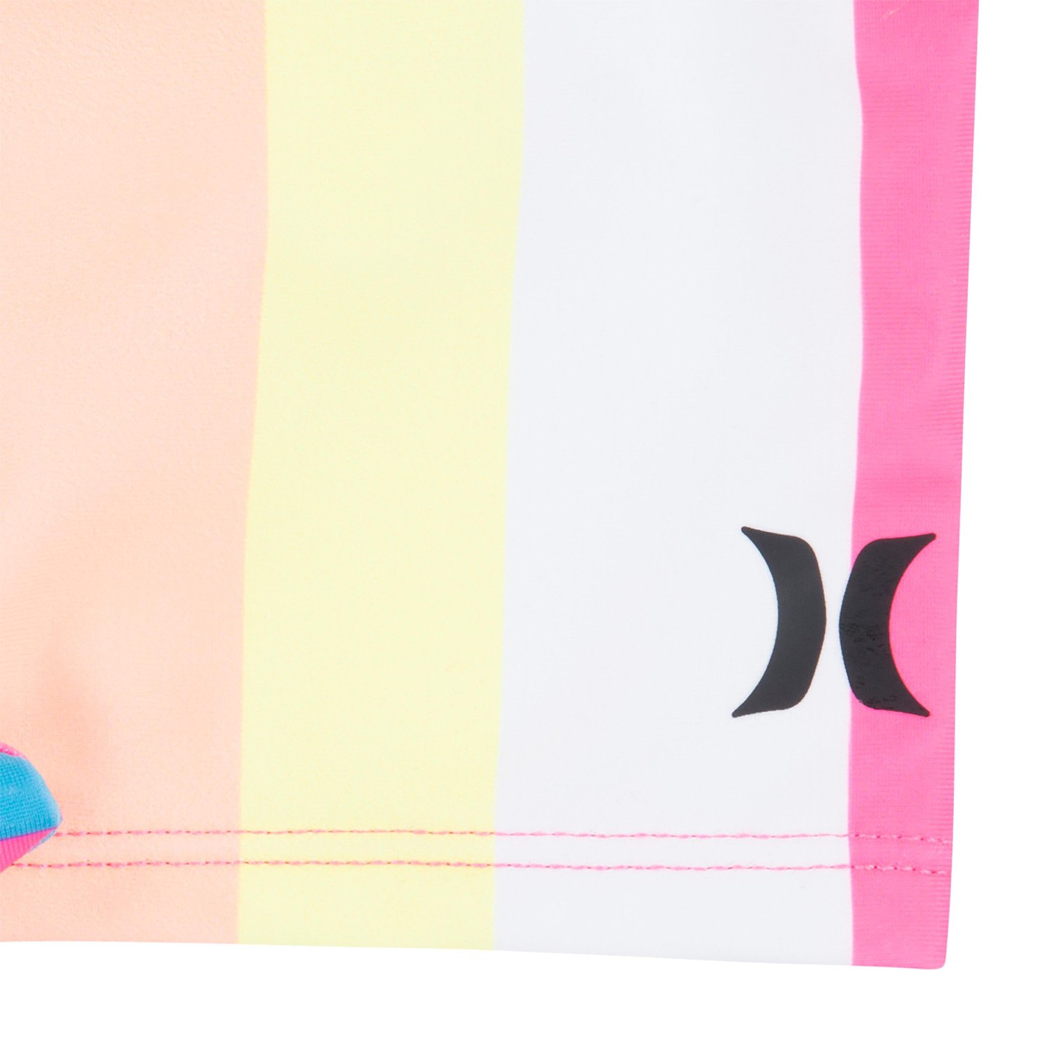 Hurley Girls' Stripe Crop Tankini Swim Set - view number 7