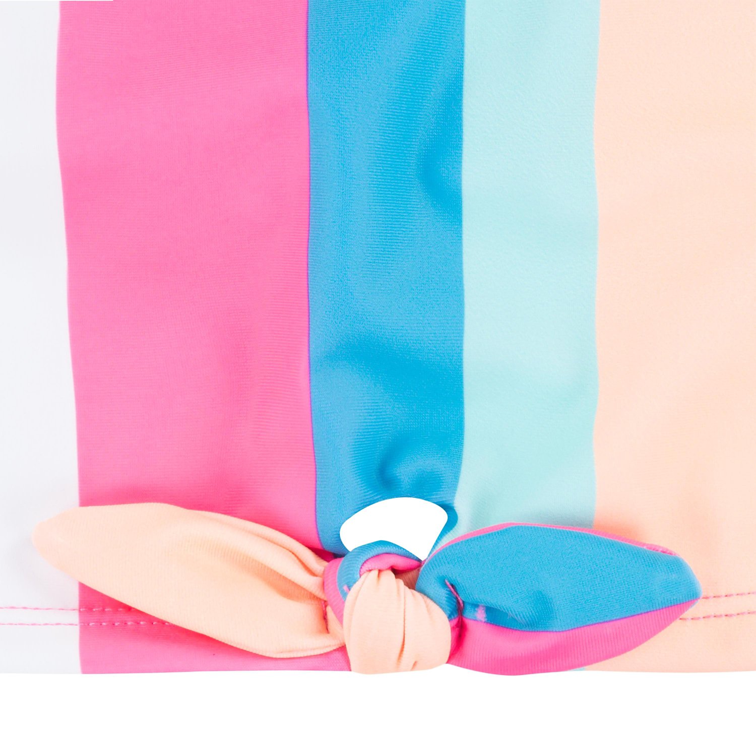 Hurley Girls' Stripe Crop Tankini Swim Set - view number 4