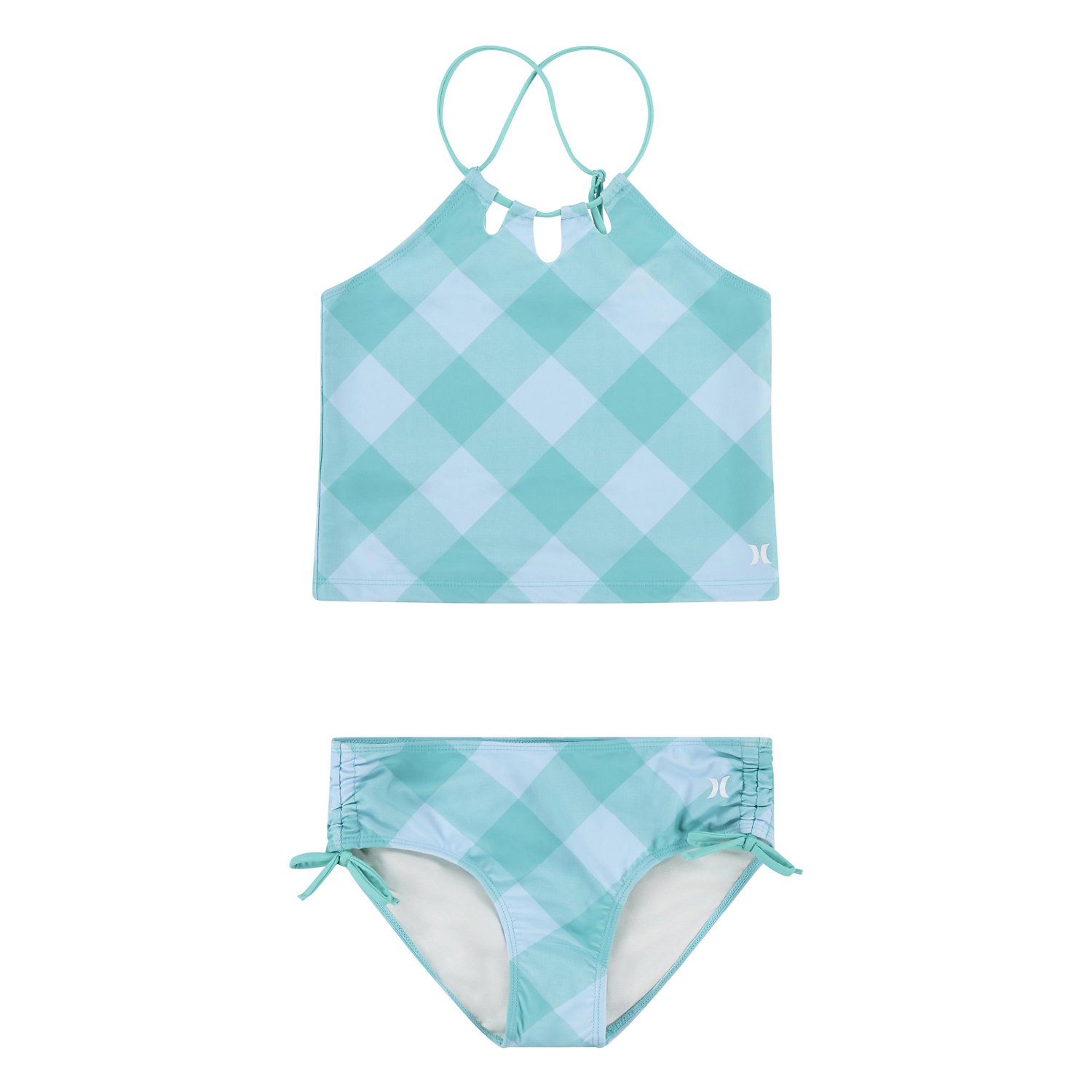 Hurley Girls' Tri-Cutout Tankini - view number 8