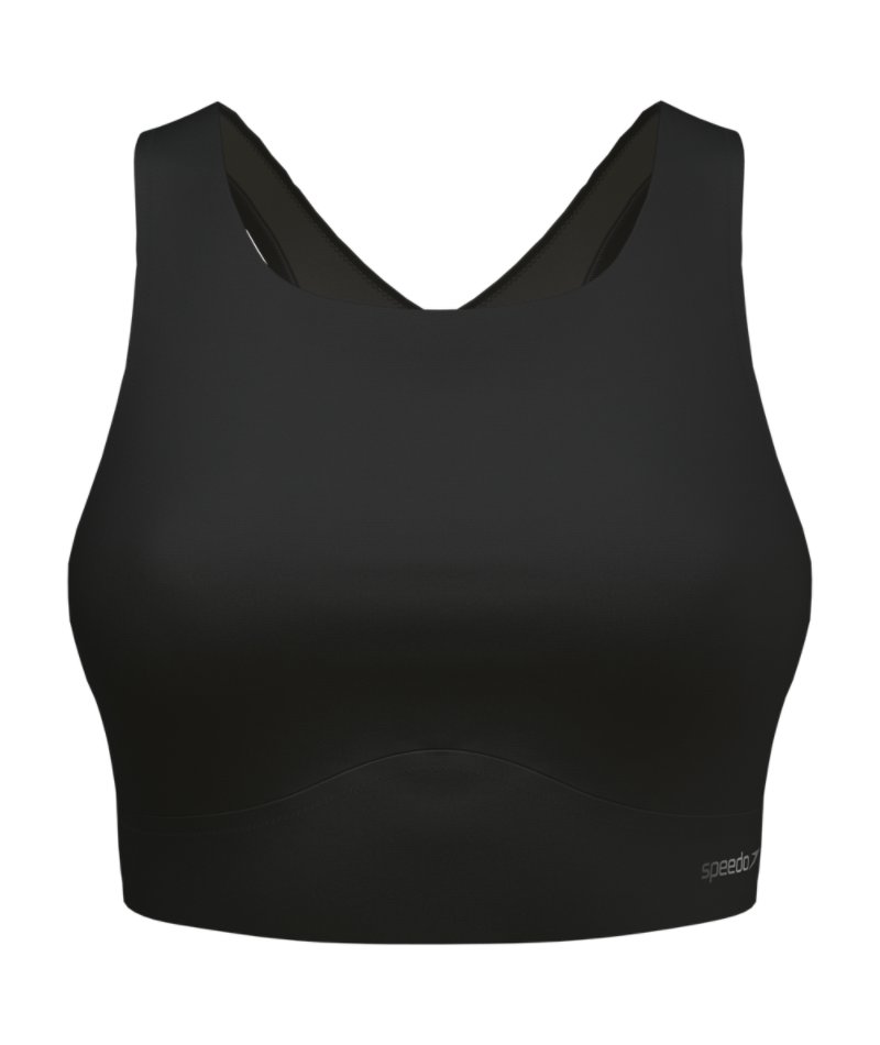Speedo Women's Solid High Neck Top - view number 1