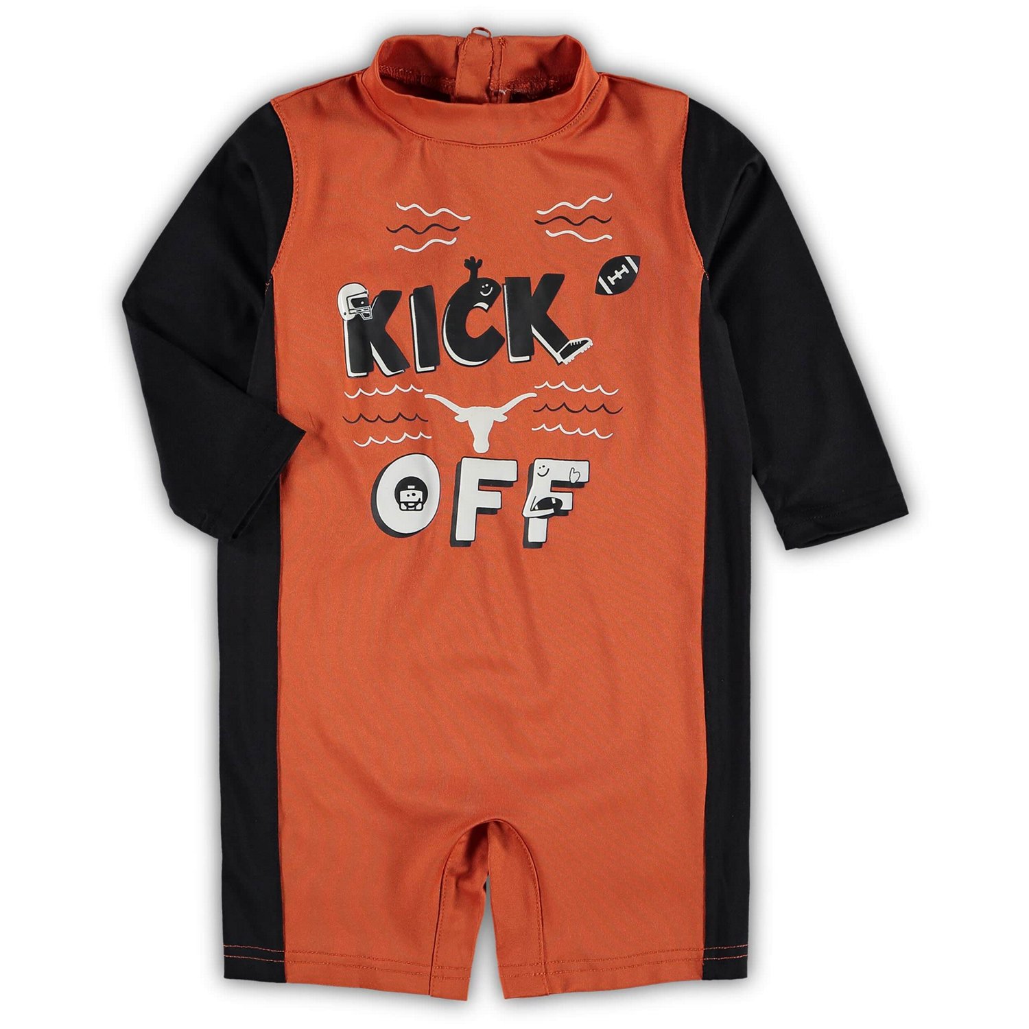 Texas Black Texas Longhorns Wave Runner Wetsuit - view number 2
