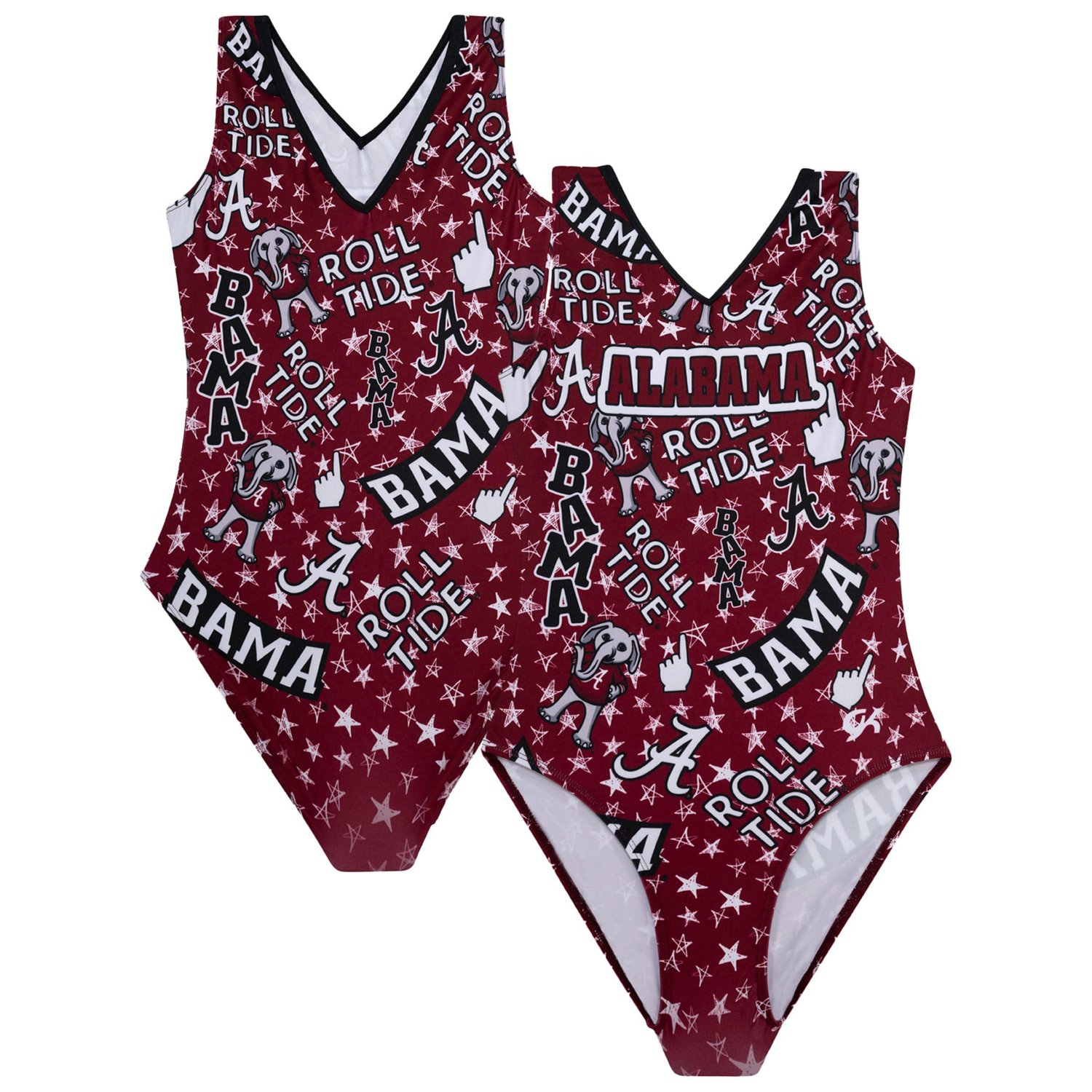 Youth Alabama Tide Elite Spirit Leotard                                                                                          - view number 1