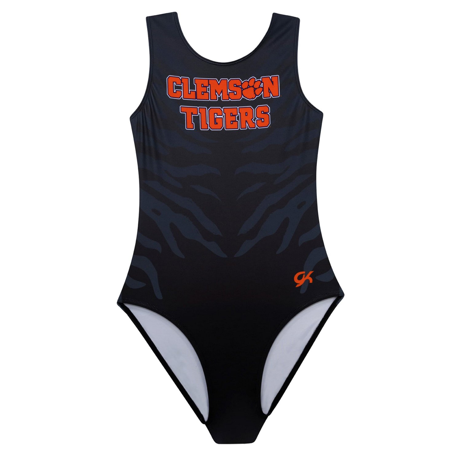 Youth Clemson Tigers Elite Spirit Leotard                                                                                        - view number 2