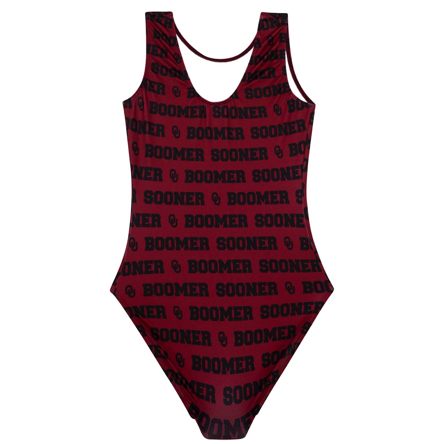 Youth Oklahoma Sooners Elite Spirit Leotard                                                                                      - view number 3