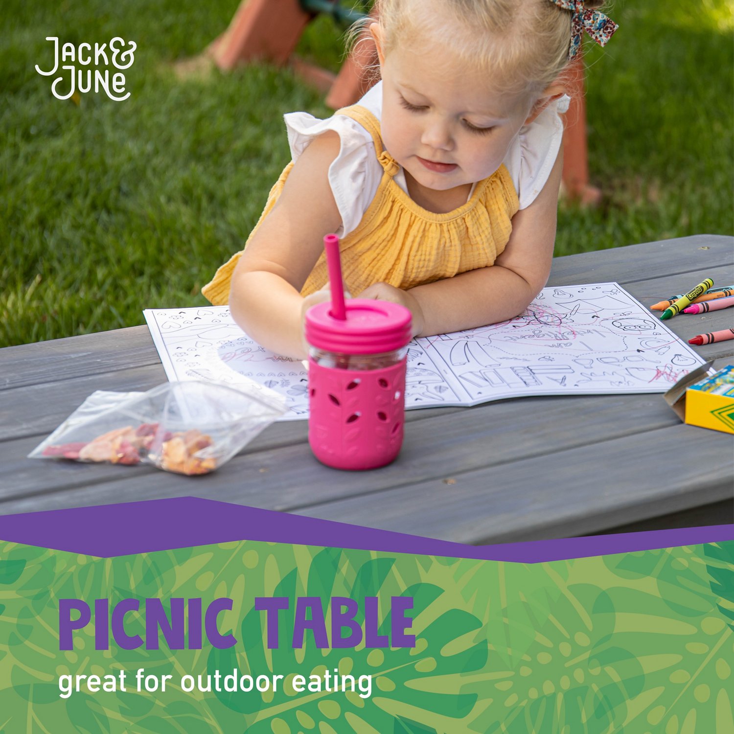 Jack & June Cedar Convertible Sand Box and Picnic Table Playset - view number 5