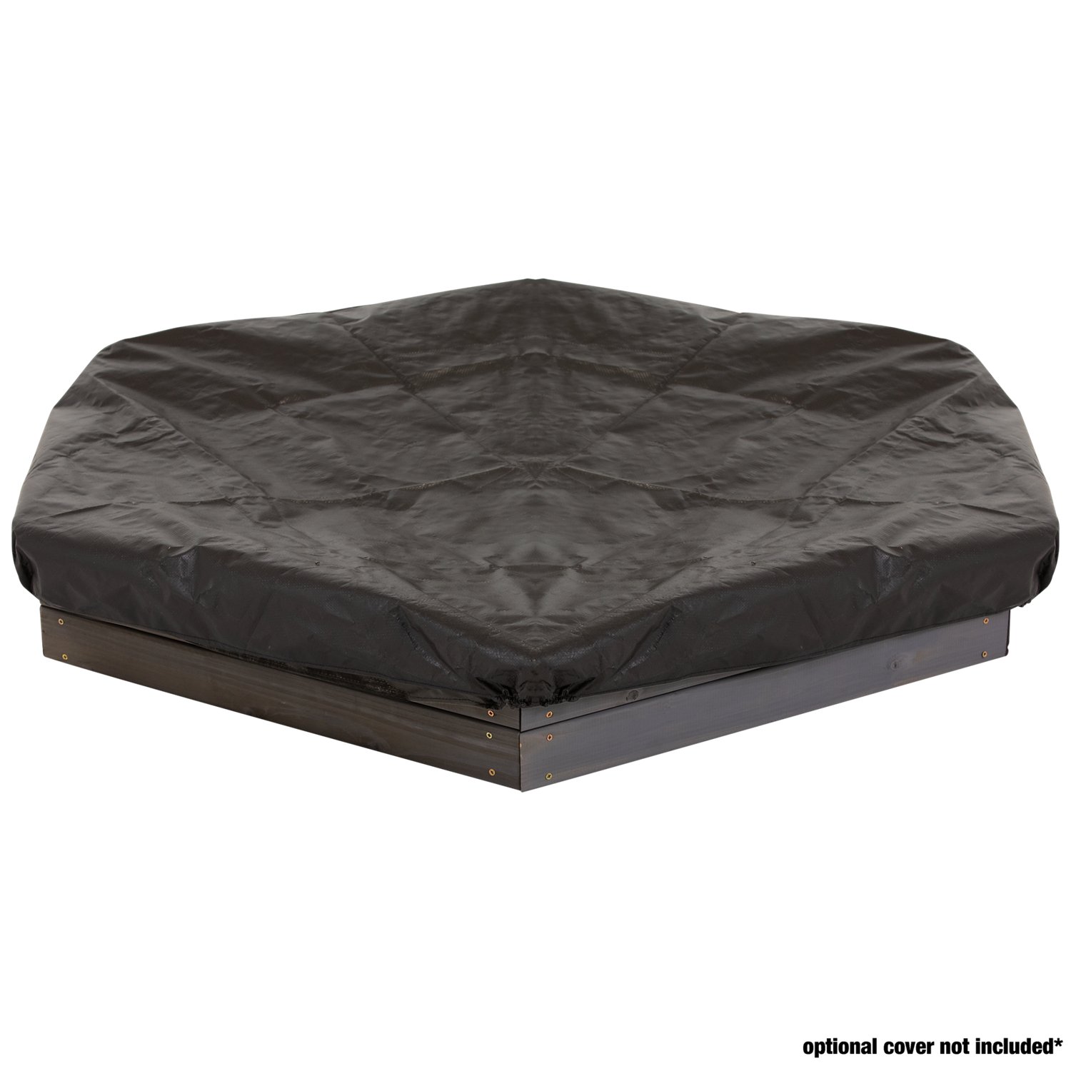 Jack & June Hexagonal Cedar Sand Box Playset                                                                                     - view number 8