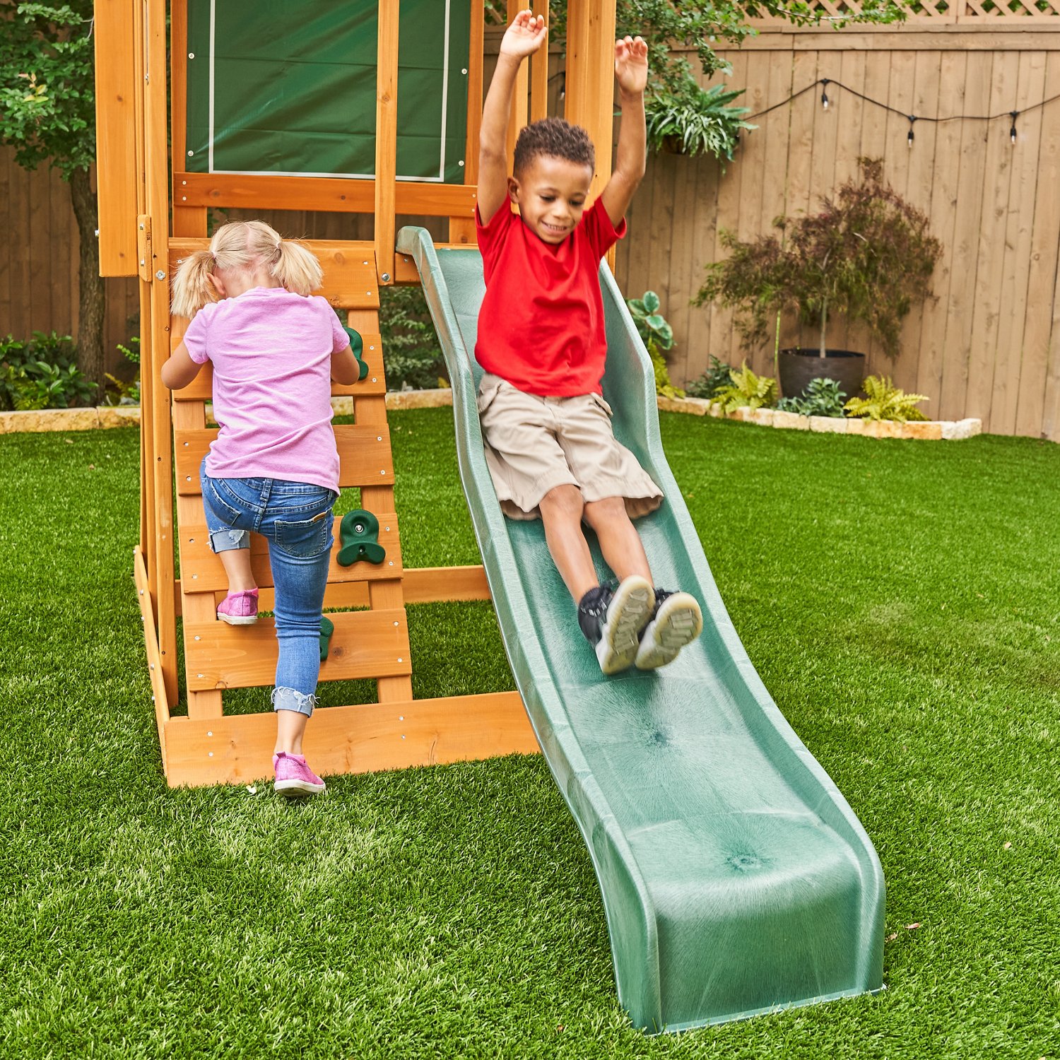 KidKraft Appleton Swing Set - view number 4
