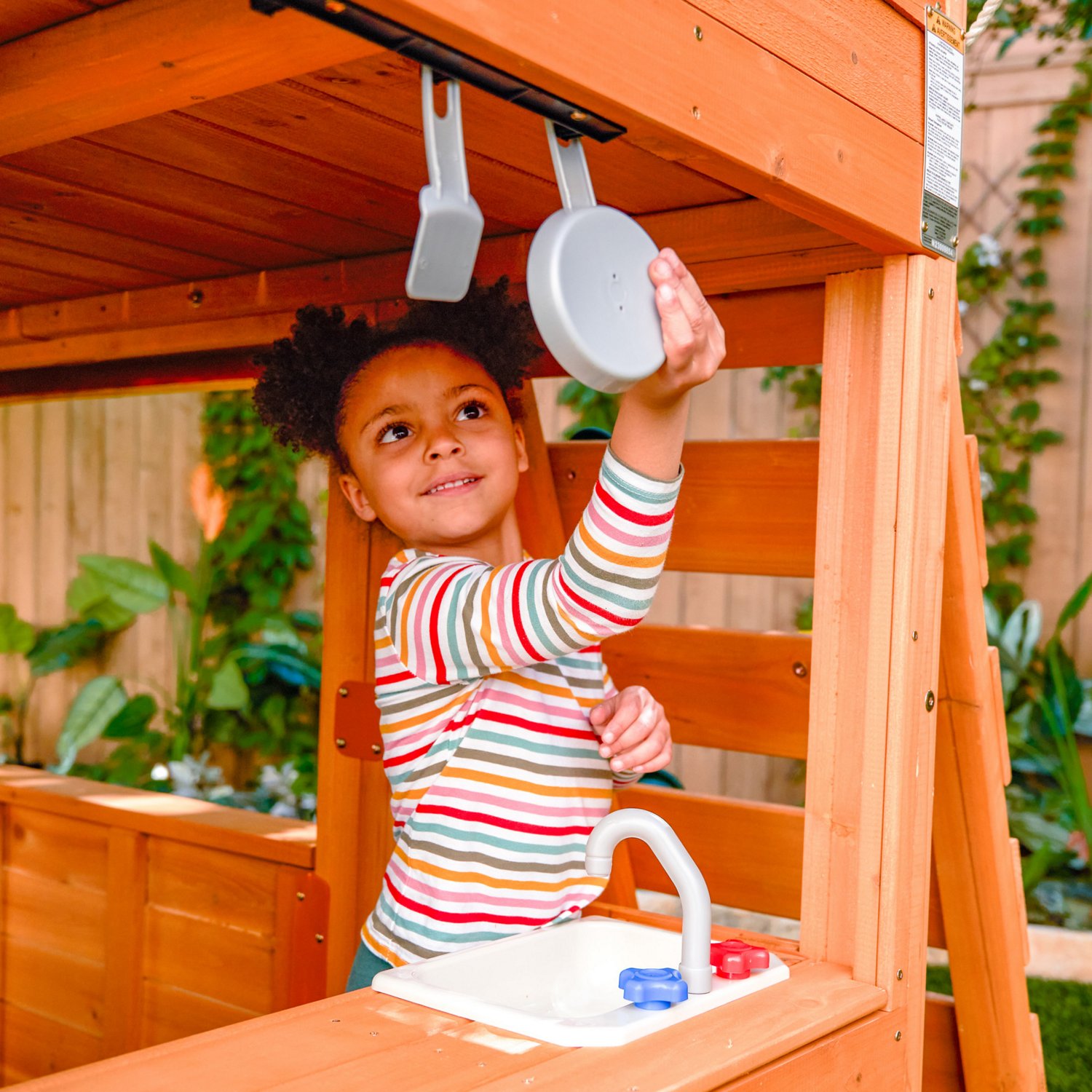 KidKraft Atlas Point Wooden Outdoor Swing Set/Playset                                                                            - view number 6