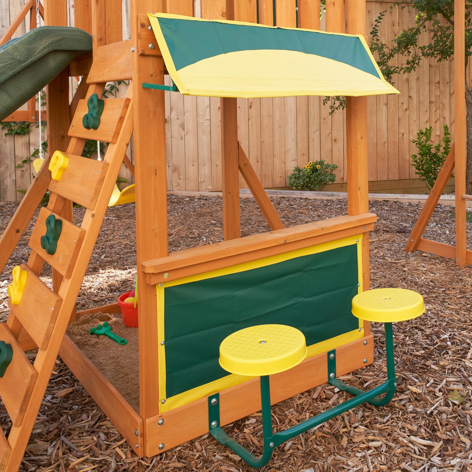 KidKraft Brightside Wooden Swing Set/Playset                                                                                     - view number 7