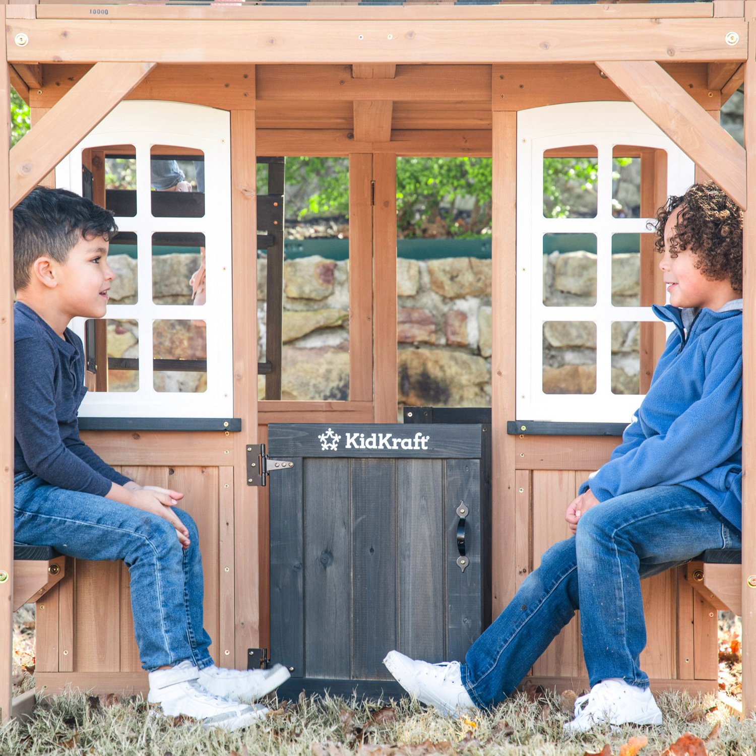 KidKraft Cliffbrook Two-Story Wooden Playhouse - view number 7