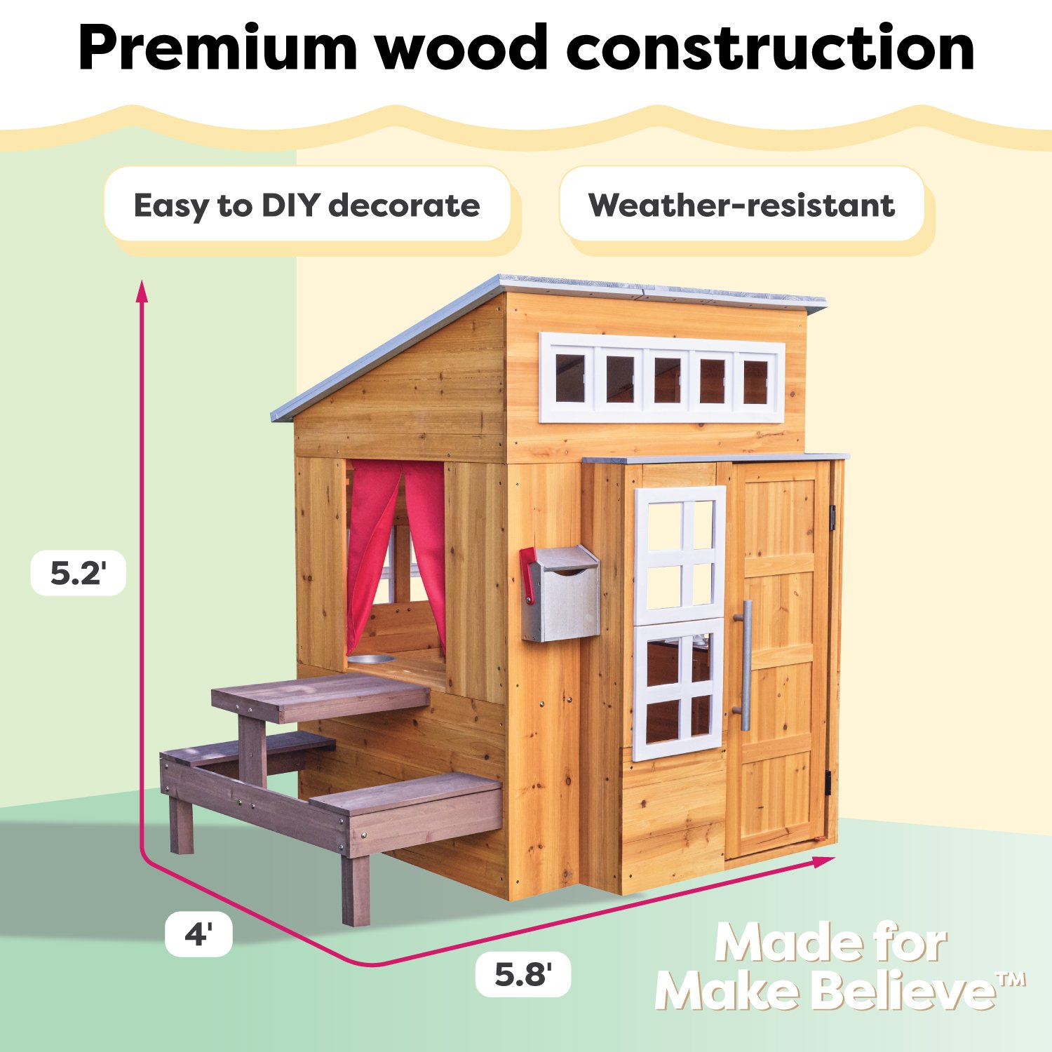 KidKraft Modern Outdoor Play House - view number 2