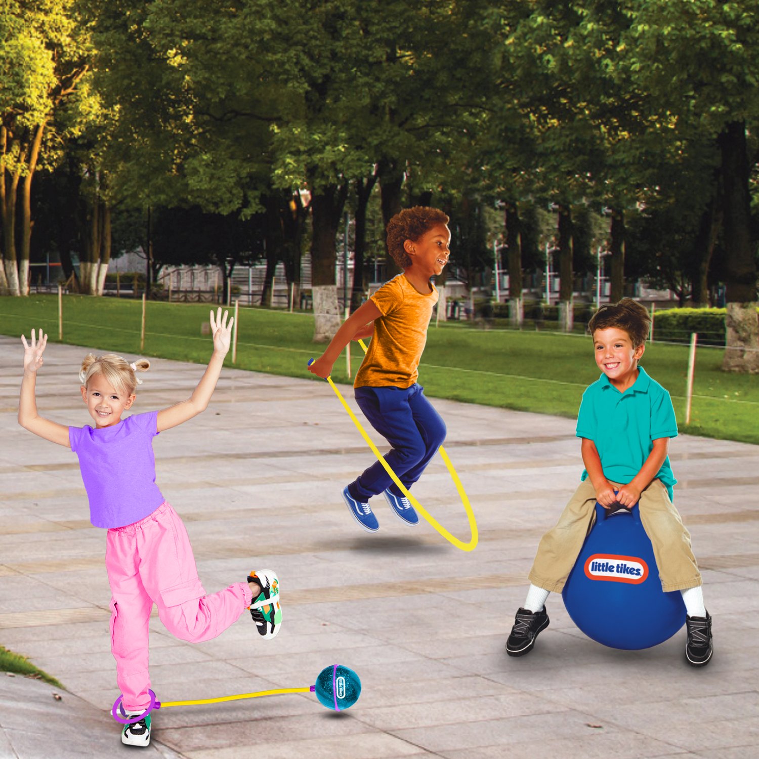 Little Tikes 3-in-1 Hop Skip & Jump Set                                                                                          - view number 3