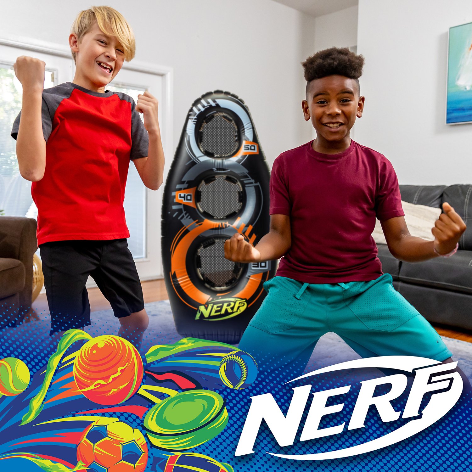 NERF Inflatable Football Target - view number 6