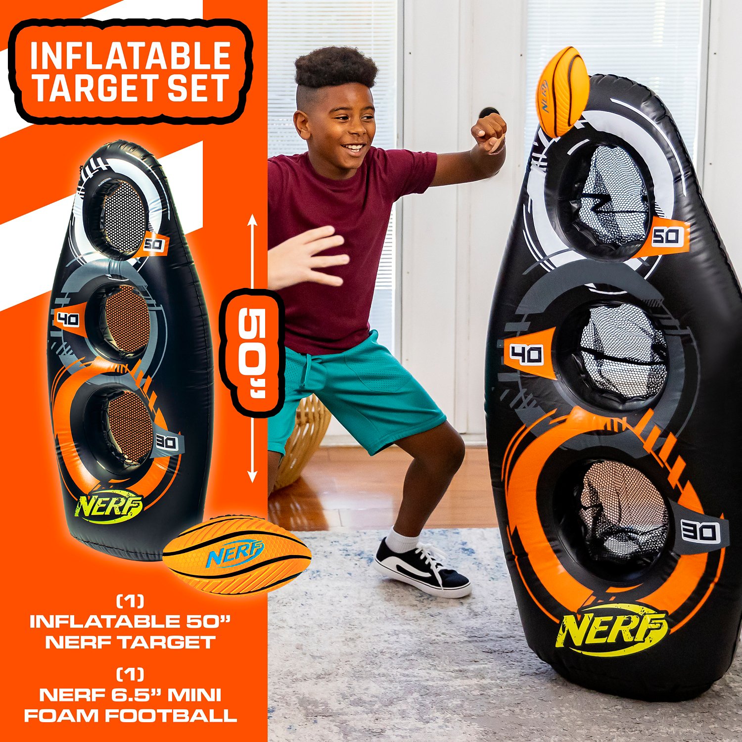 NERF Inflatable Football Target - view number 2