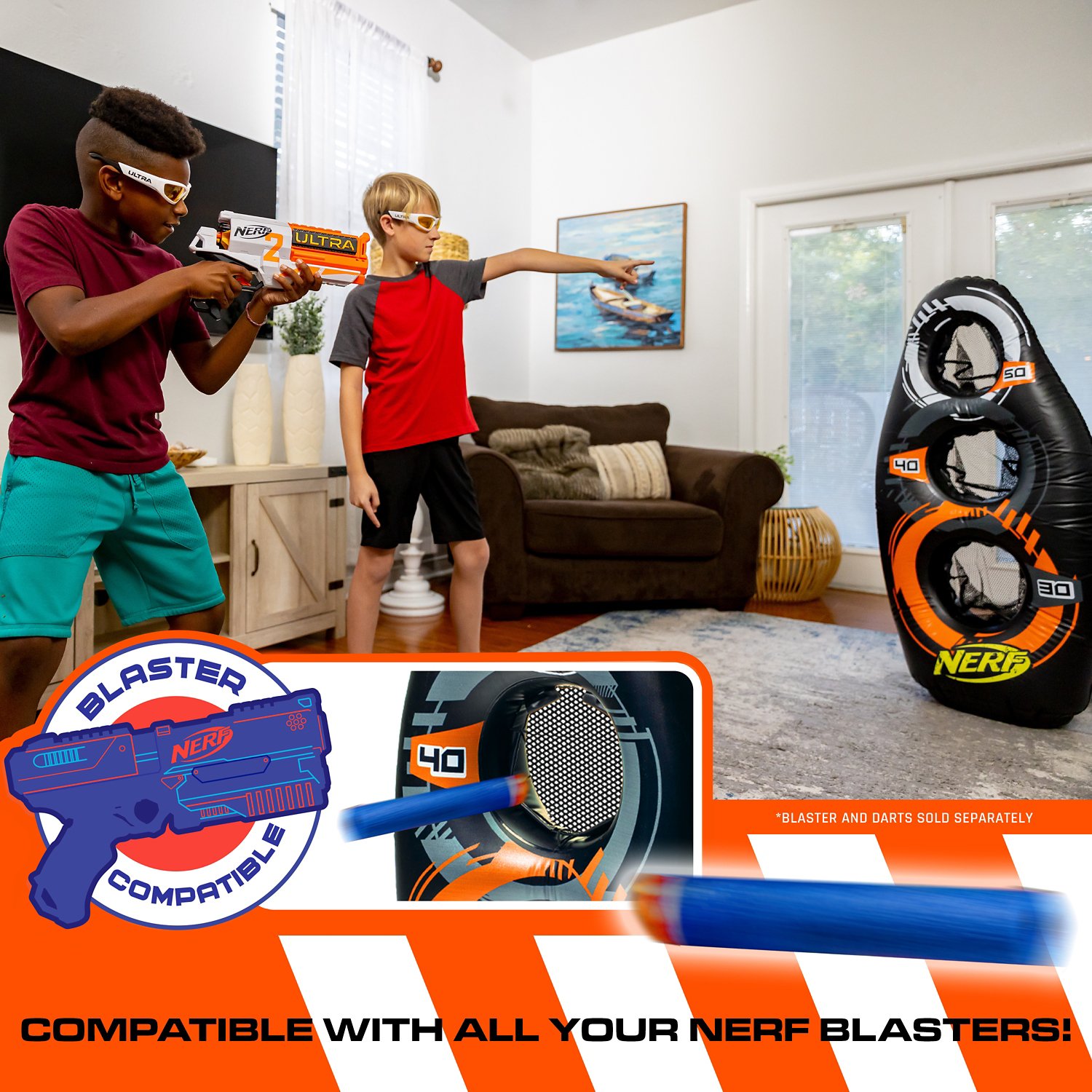 NERF Inflatable Football Target - view number 5