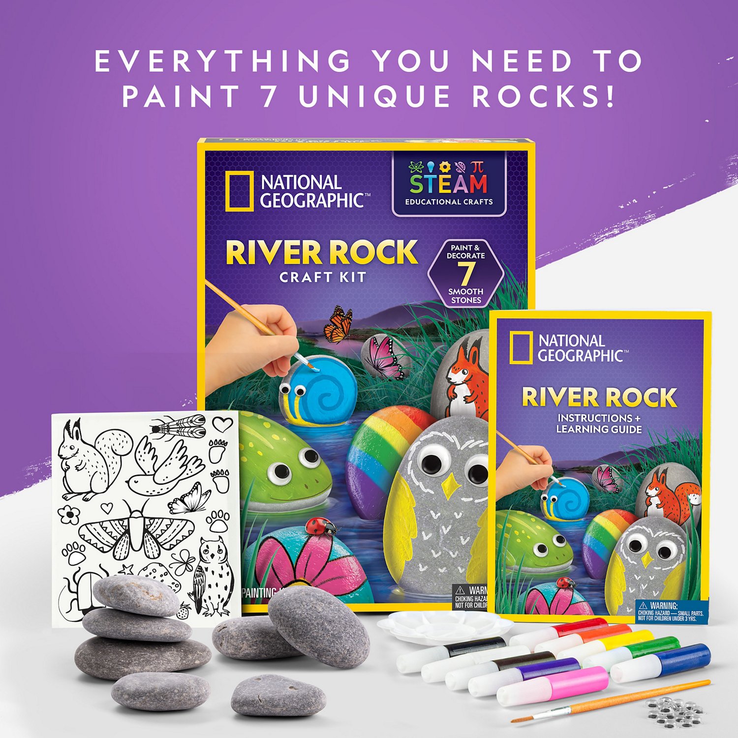 National Geographic Rock Painting Activity Kit                                                                                   - view number 3