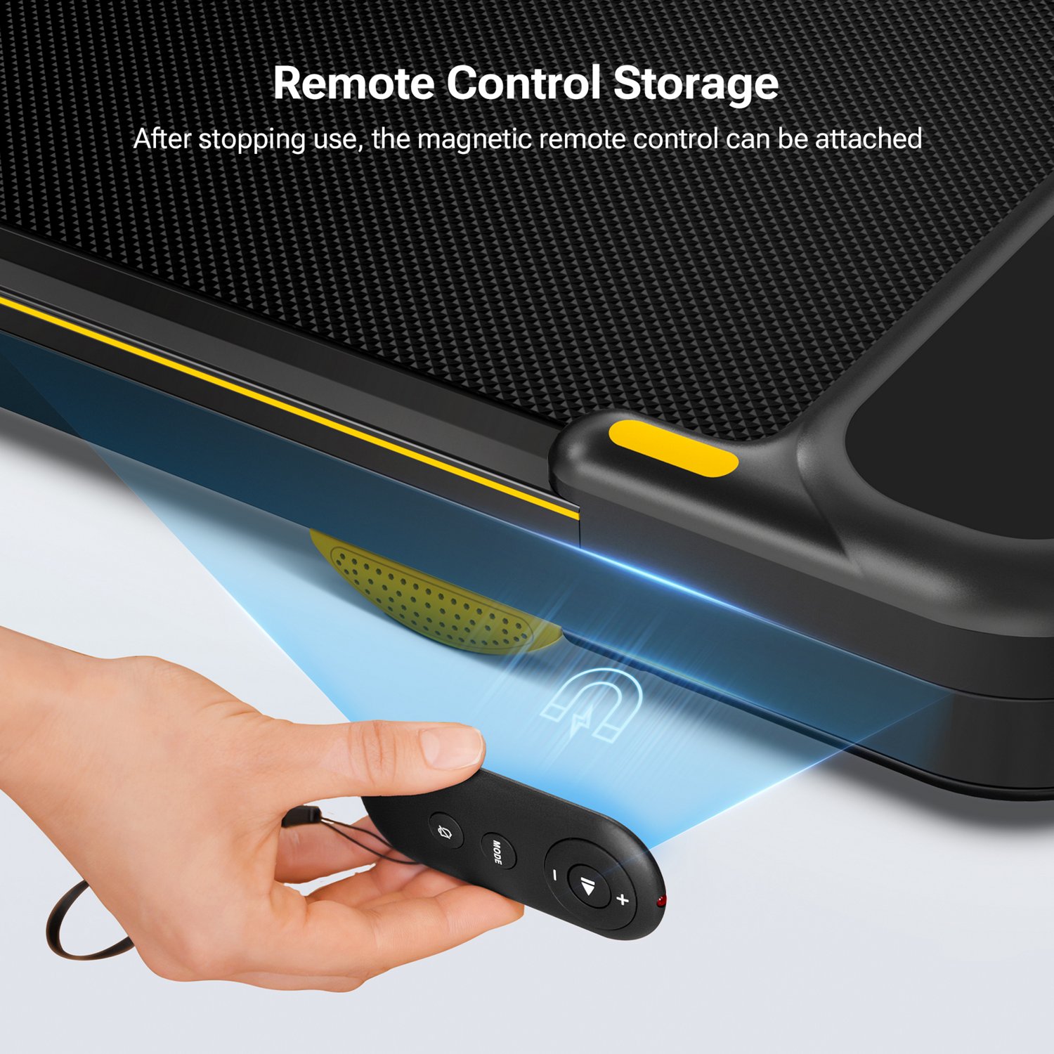 Urevo E4S Under Desk Smart Walking Pad Treadmill Working with Urevo App - view number 4