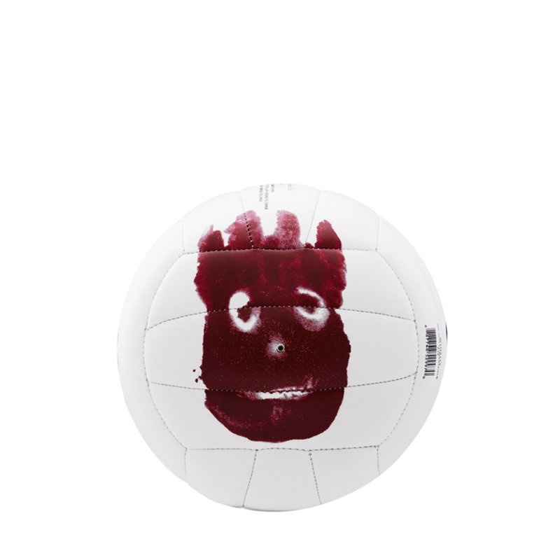 Wilson Cast Away Mini Volleyball White/Red - Volleyball Equipment at Academy Sports