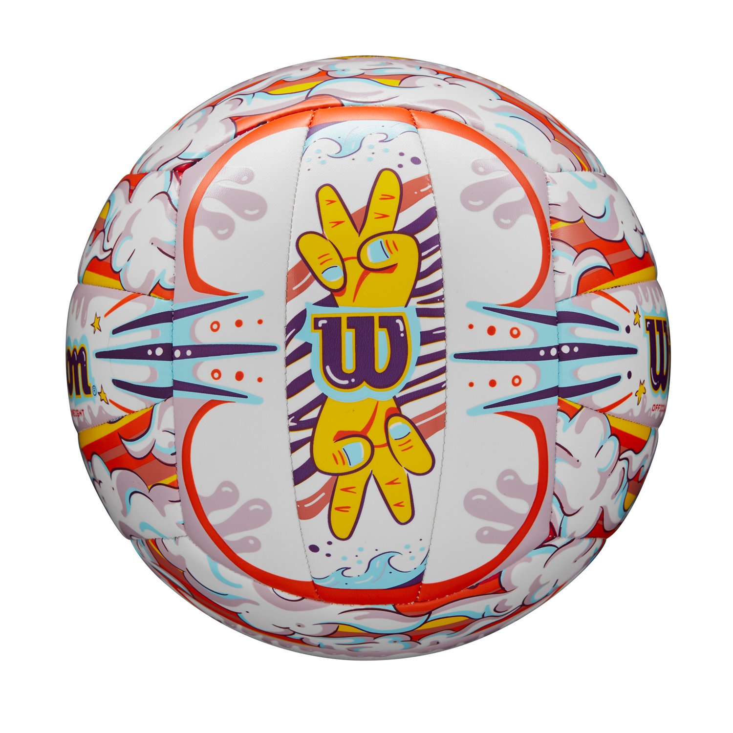 Wilson Graffiti Peace Outdoor Volleyball                                                                                         - view number 4