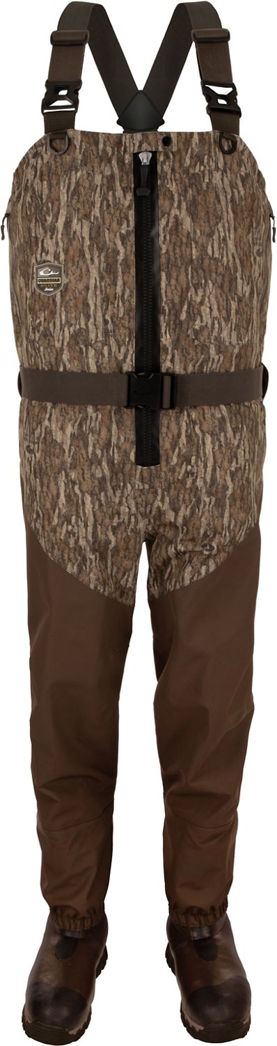 Drake Waterfowl Men’s Uninsulated Guardian Elite Front Zip Wader