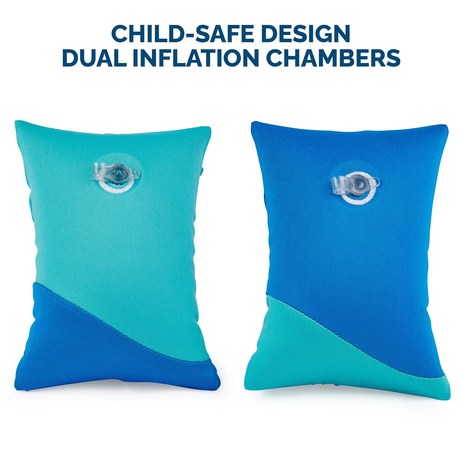 SwimWays Kids' Soft Swimmies Shark Water Wings Set                                                                               - view number 2