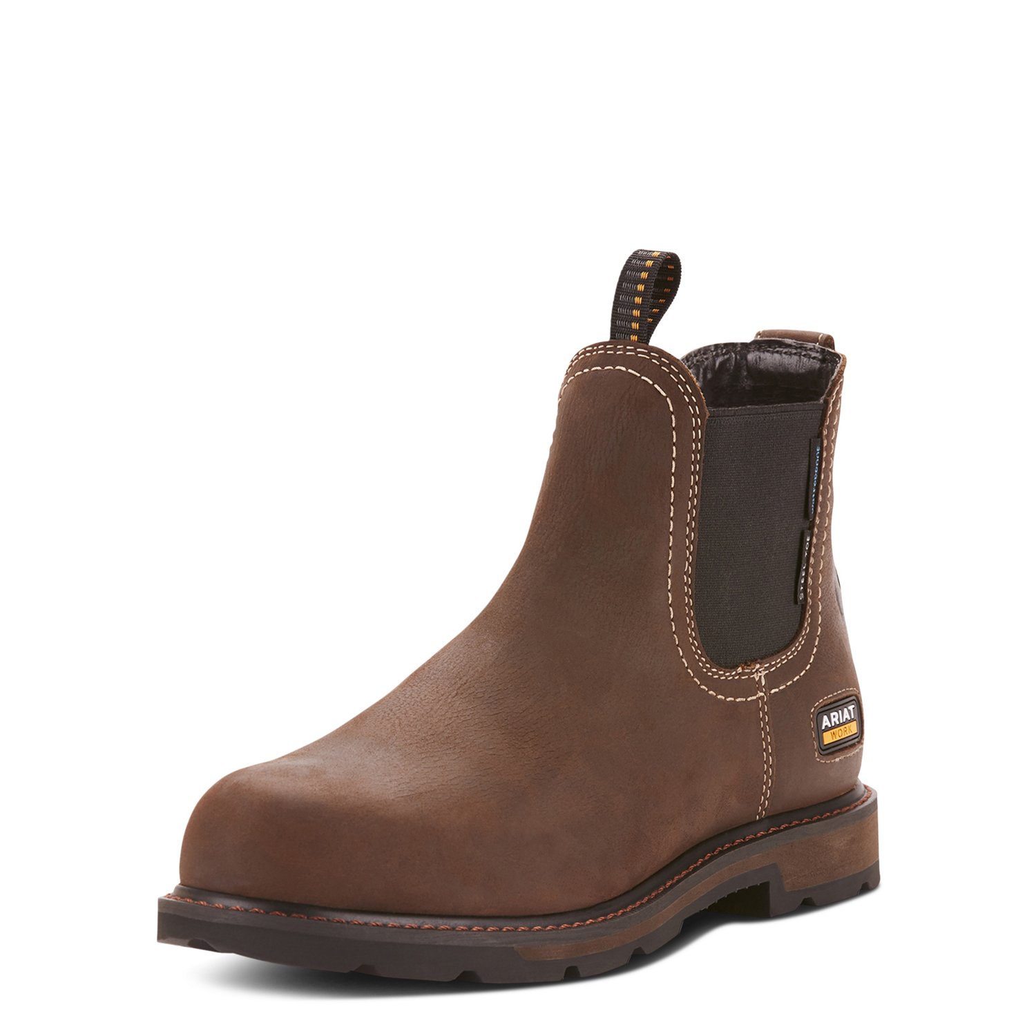 Ariat Men's Groundbreaker Chelsea Waterproof Steel Toe Work Boots - view number 2