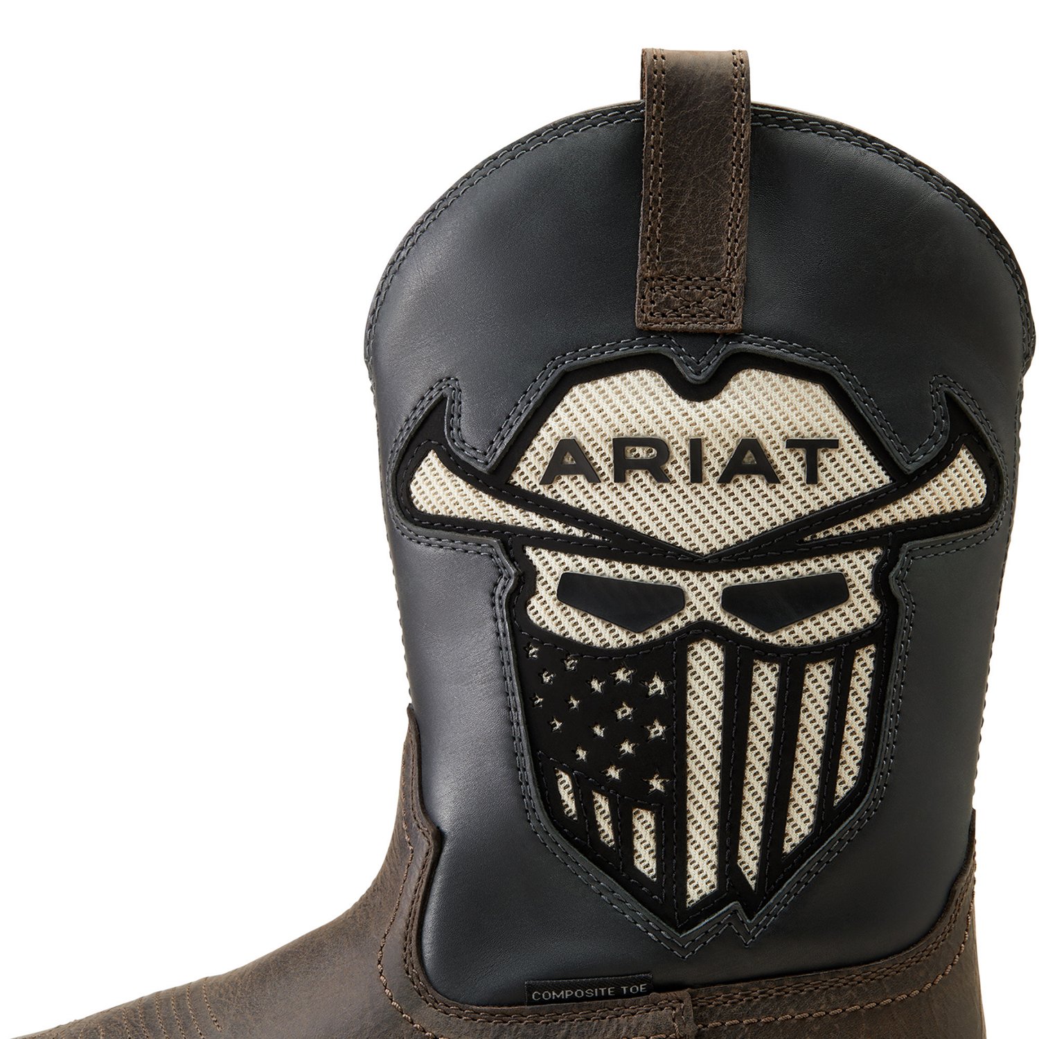Ariat Men's Rebar Flex Western VentTEK Incognito Composite Toe Work Boot - view number 7