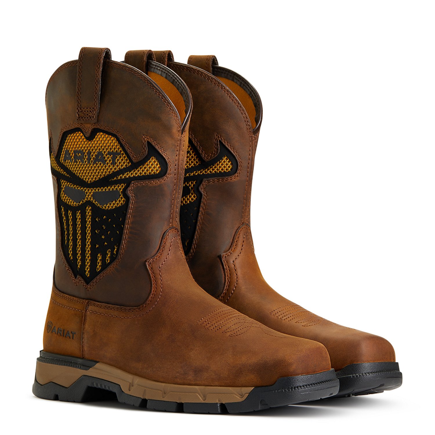 Ariat Men's Rebar Flex Western VentTek Work Boot                                                                                 - view number 2