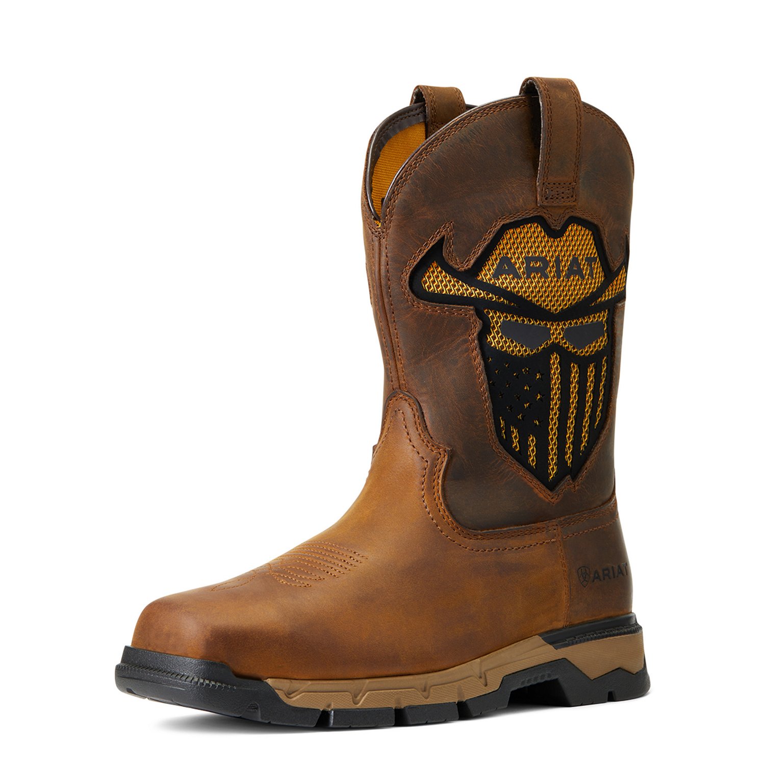 Ariat Men's Rebar Flex Western VentTek Work Boot                                                                                 - view number 4