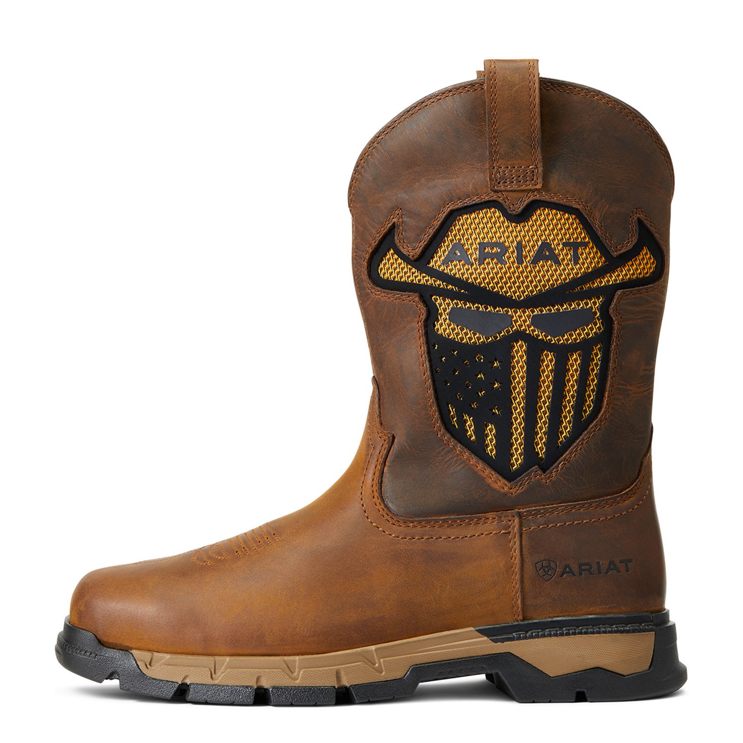 Ariat Men's Rebar Flex Western VentTek Work Boot                                                                                 - view number 3