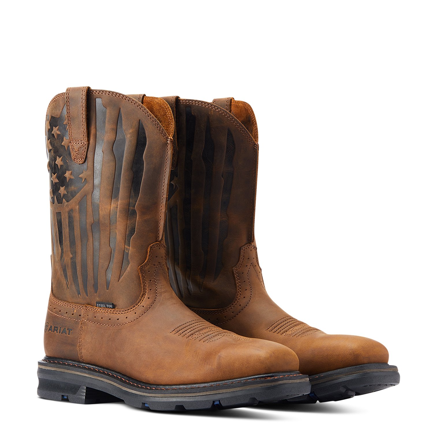 Ariat steel cheap toe boots academy