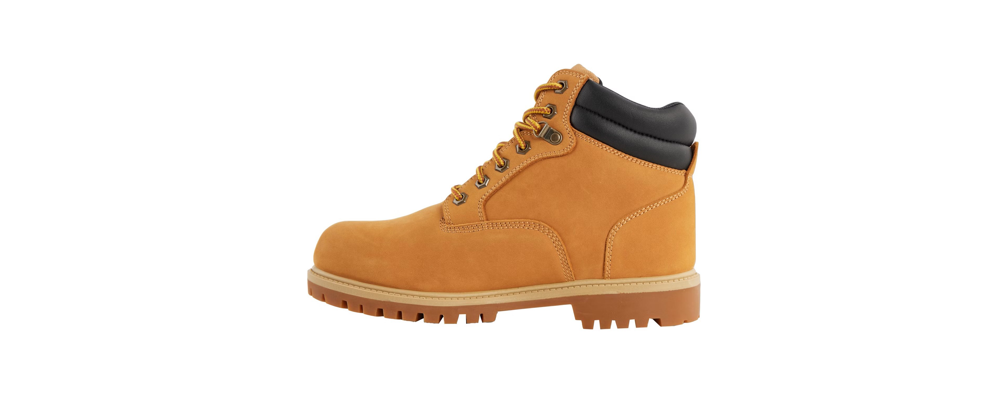 Brazos Men's Waterproof Nubuck Work Boots