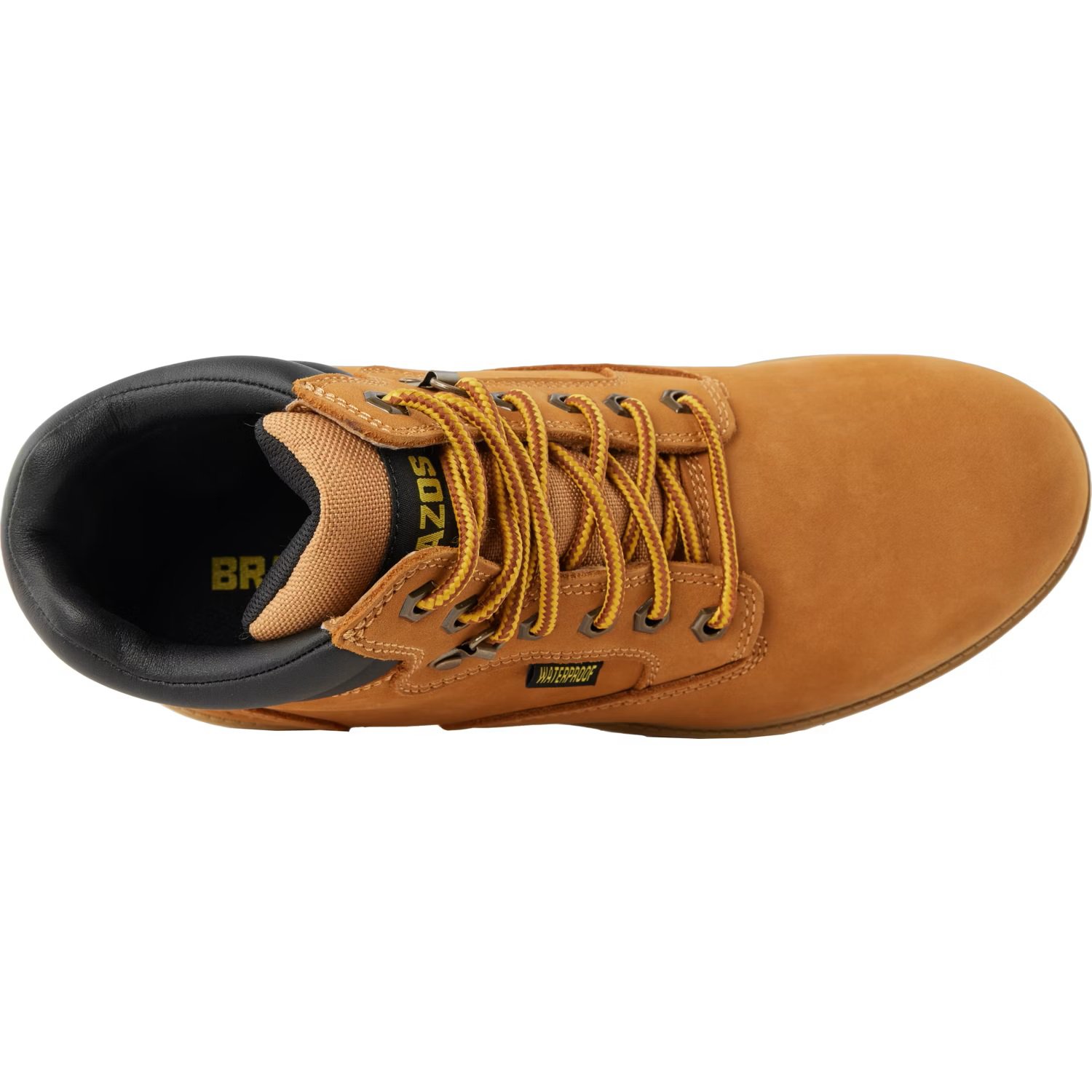 Brazos Men's Waterproof Nubuck Work Boots                                                                                        - view number 3