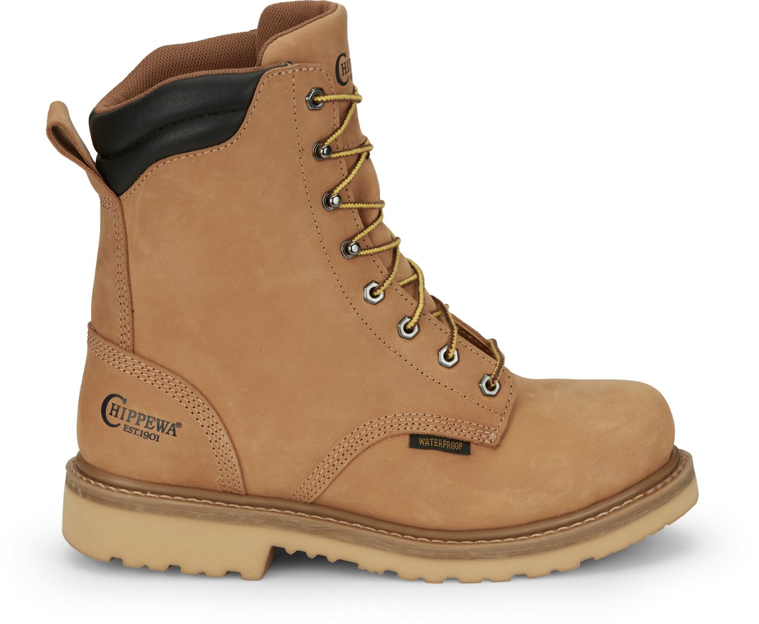 Chippewa Boots Men's 8 in Northbound Soft Toe Lace-Up Work Boots - view number 1
