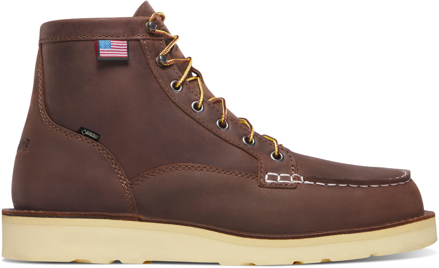 Danner Men's Bull Run Moc Toe GTX 6 in Work Boots