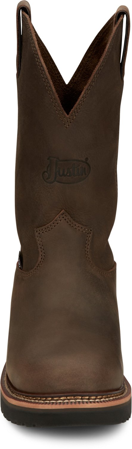 Justin Men's 10 in Carbide Pull-On Work Boots - view number 4