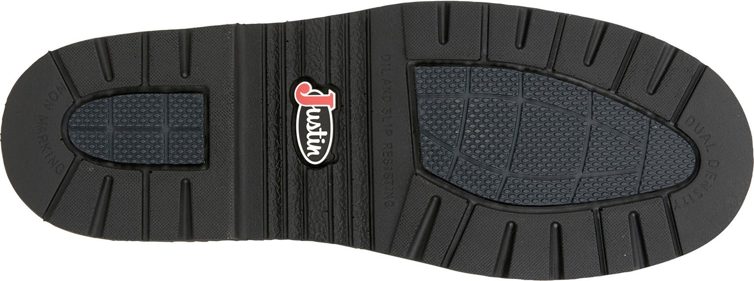 Justin Men's 8 in Rivot Steel Toe Lace-Up Work Boots - view number 6