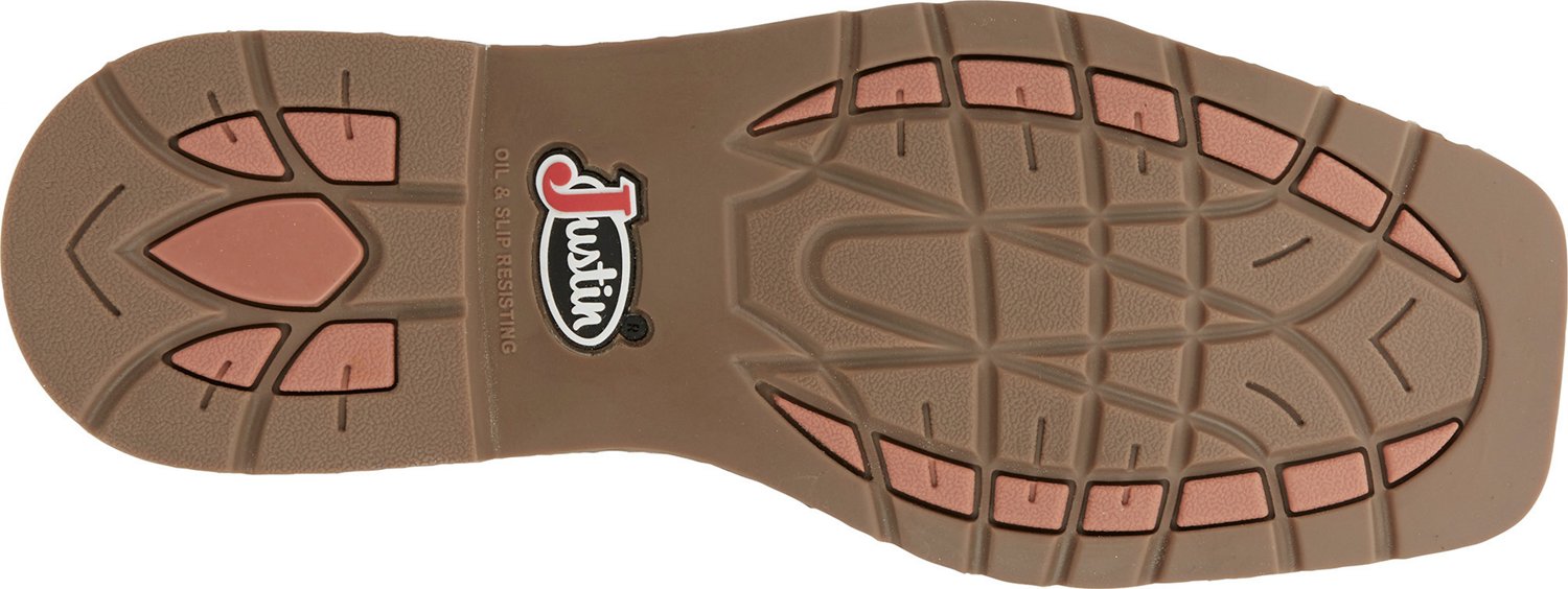 Justin Men's All Around Steel Toe Pull On 11 in Boots - view number 7