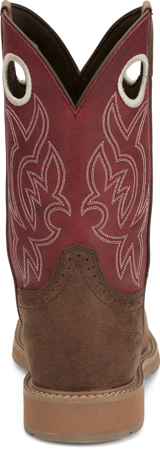 Justin Men's All Around Steel Toe Pull On 11 in Boots - view number 5