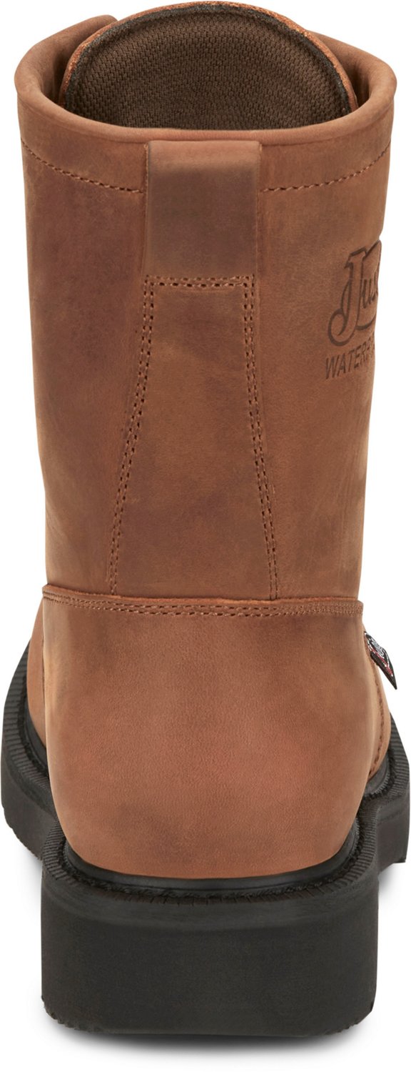 Justin Originals Men's Livestock Waterproof Lace-Up 8 in Boots - view number 5