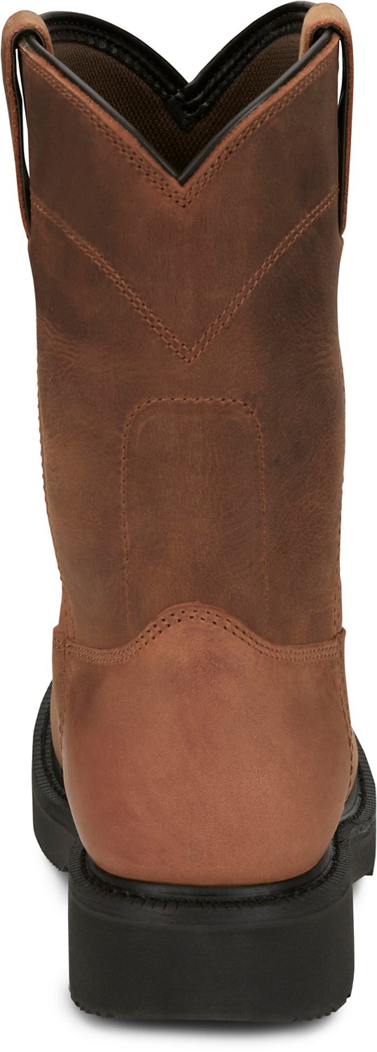Justin Originals Men's Round-Up Waterproof Pull On 10 in Boots - view number 5