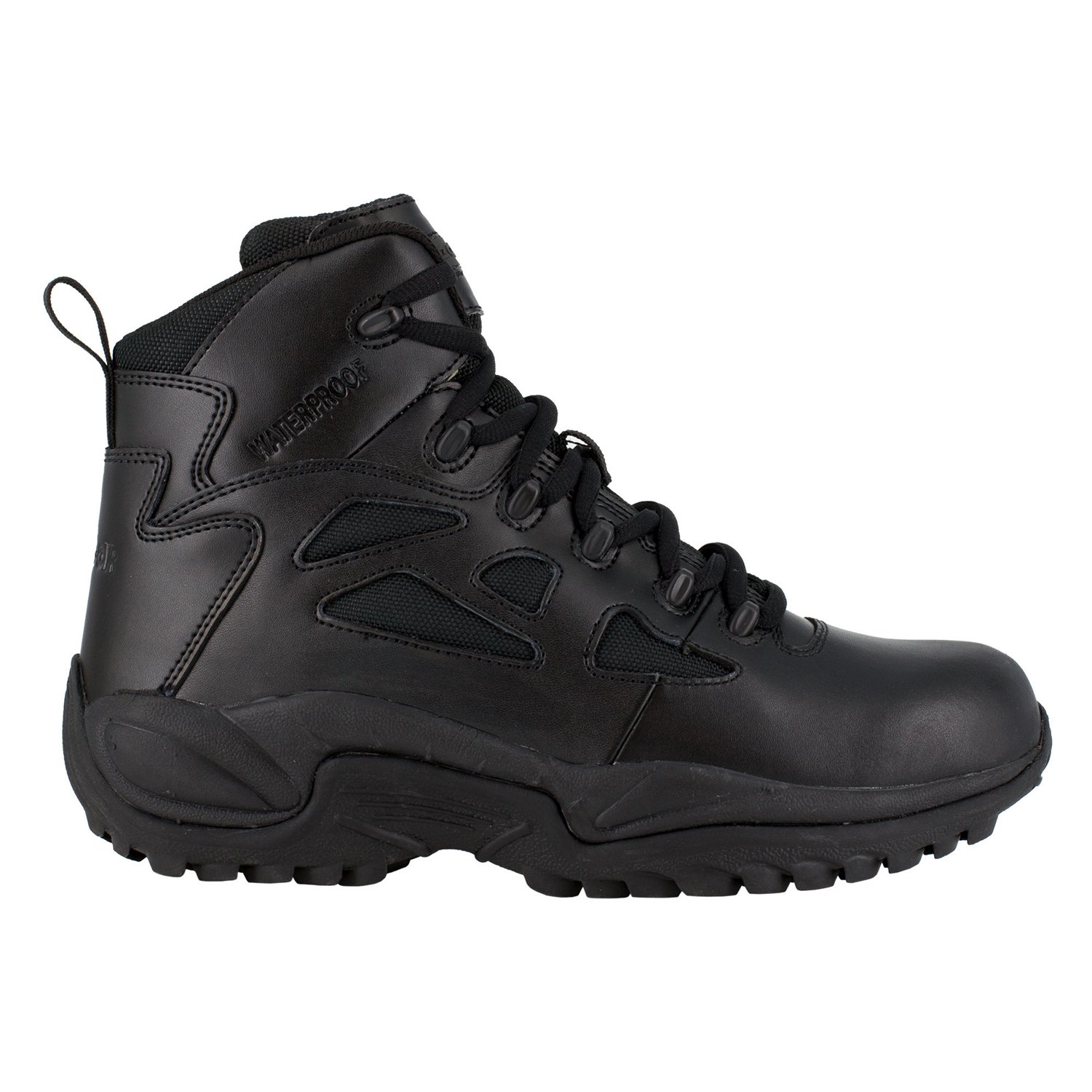Reebok Men's Rapid Response RB WP 6 in Stealth Boots
