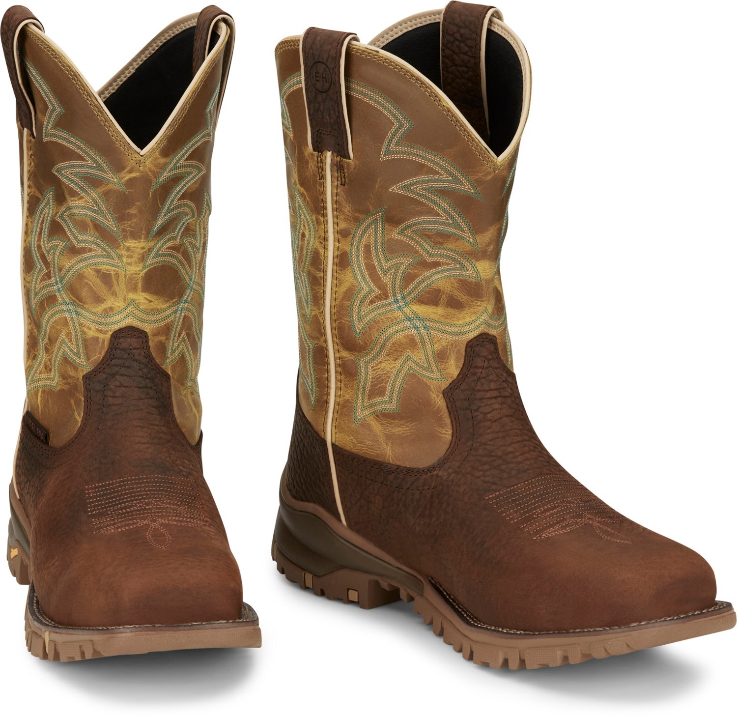 Tony Lama Men's 11 in Roustabout Waterproof Steel Toe Work Boots - view number 3