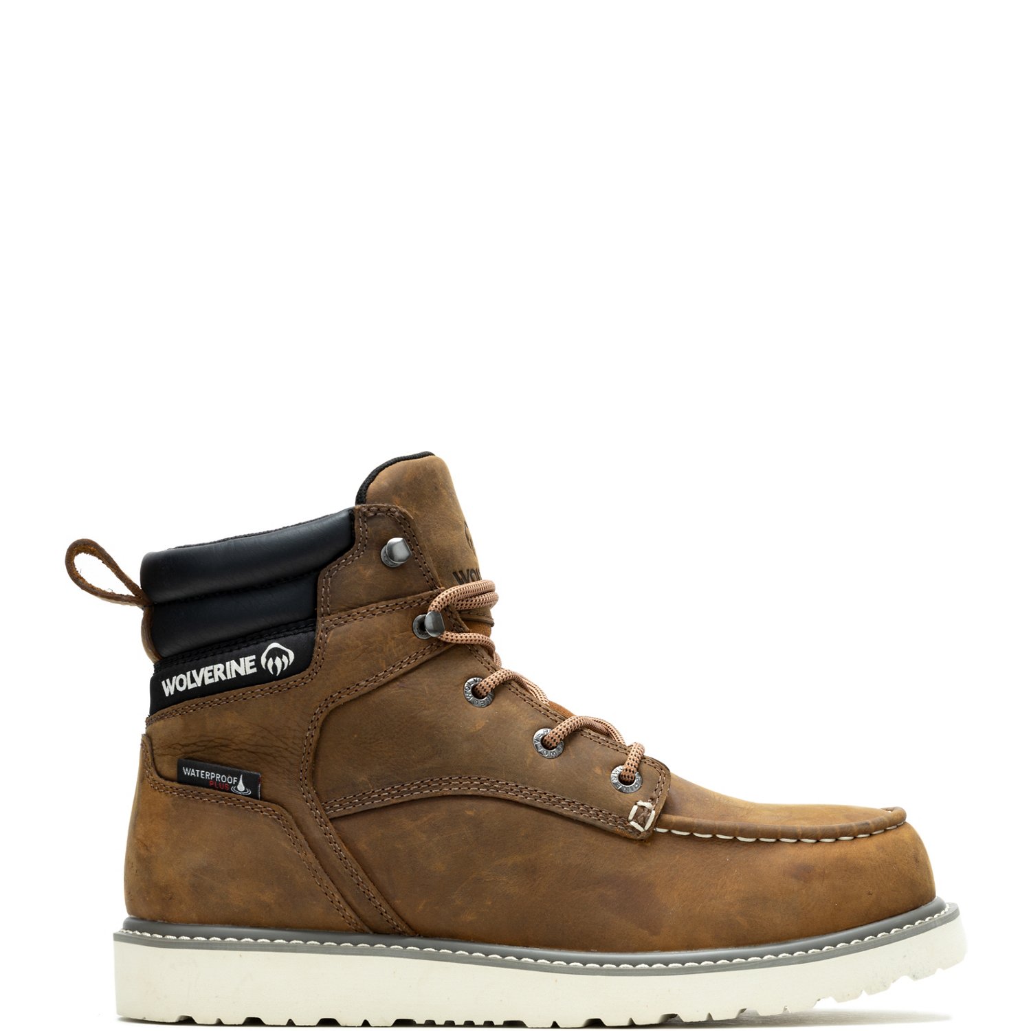 Wolverine Men's Trade Wedge Moc-Toe Work Boots