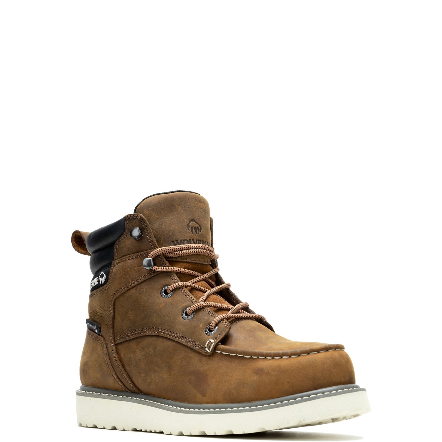Wolverine Mens Tradesman Wedge Moc Toe Work Boots - view number 2