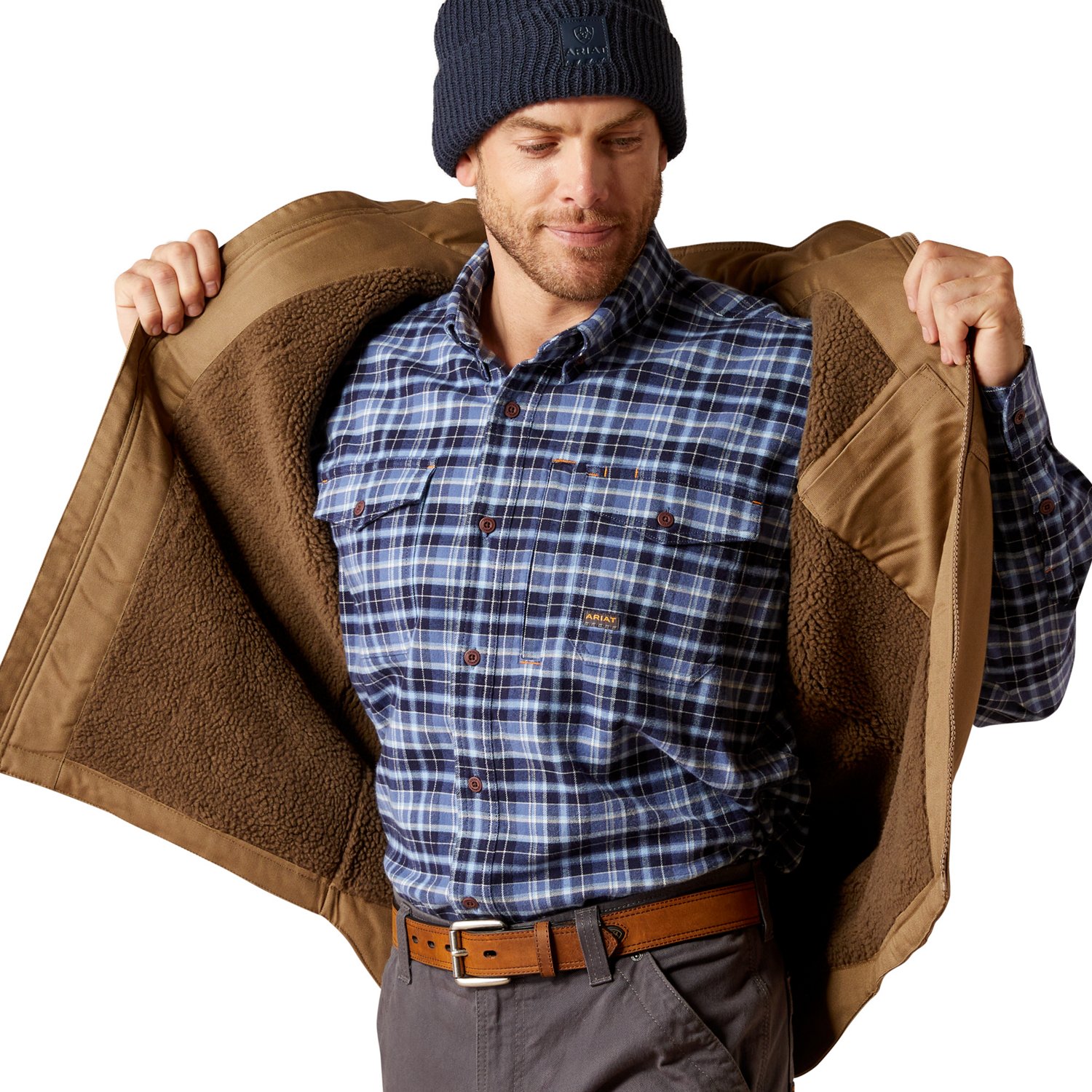 Ariat Men's Rebar DuraCanvas Vest                                                                                                - view number 3